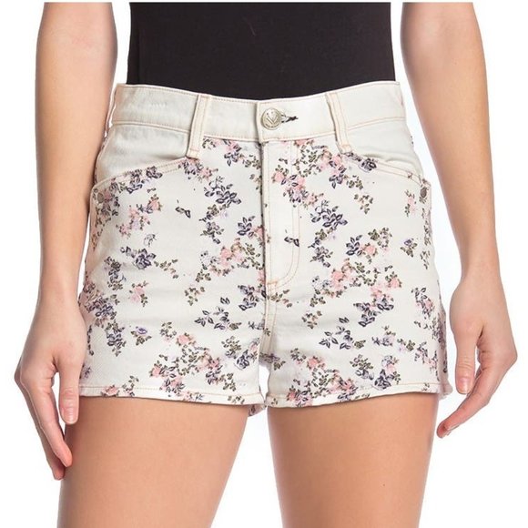 rag & bone Pants - 💙HP💙 Rag & Bone Ellie CottonTwill Floral Hi-Rise Shorts